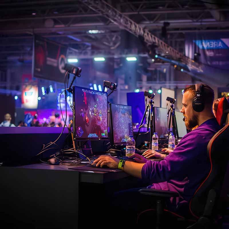 stemningsbilleder ved e-sport i Vejle